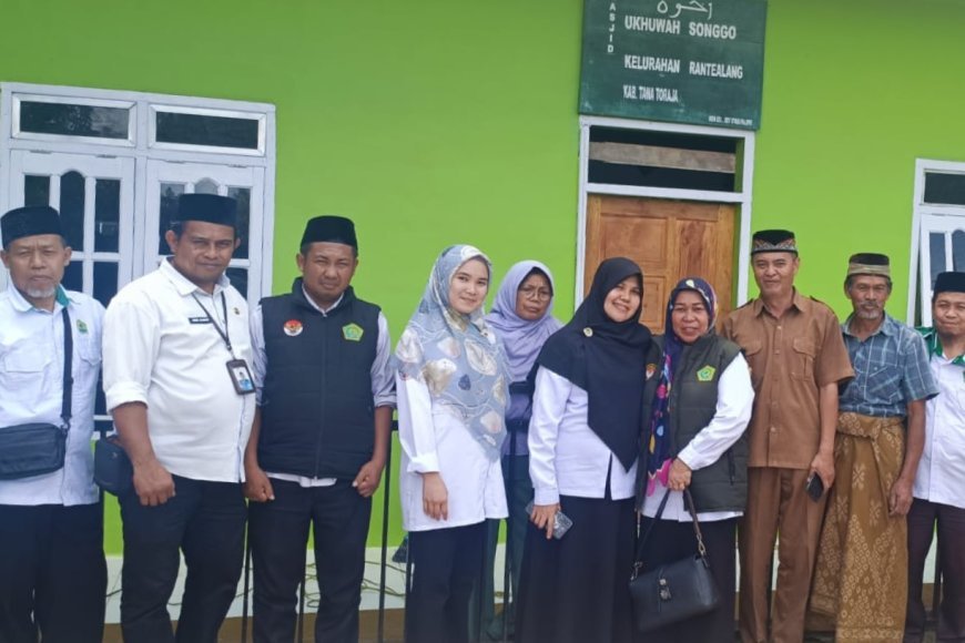 Perkuat Legalitas Aset Umat, BPN dan Pendamping Zakat Wakaf Gelar Pengukuran Pemecahan Sertifikat Masjid Ukhuwah Songgo