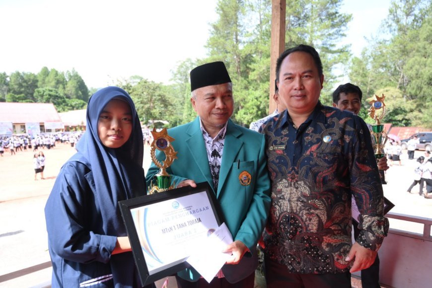 AMAN MTsN 1 Amankan Juara II, Lomba Sekolah Bersinar BNN Tana Toraja