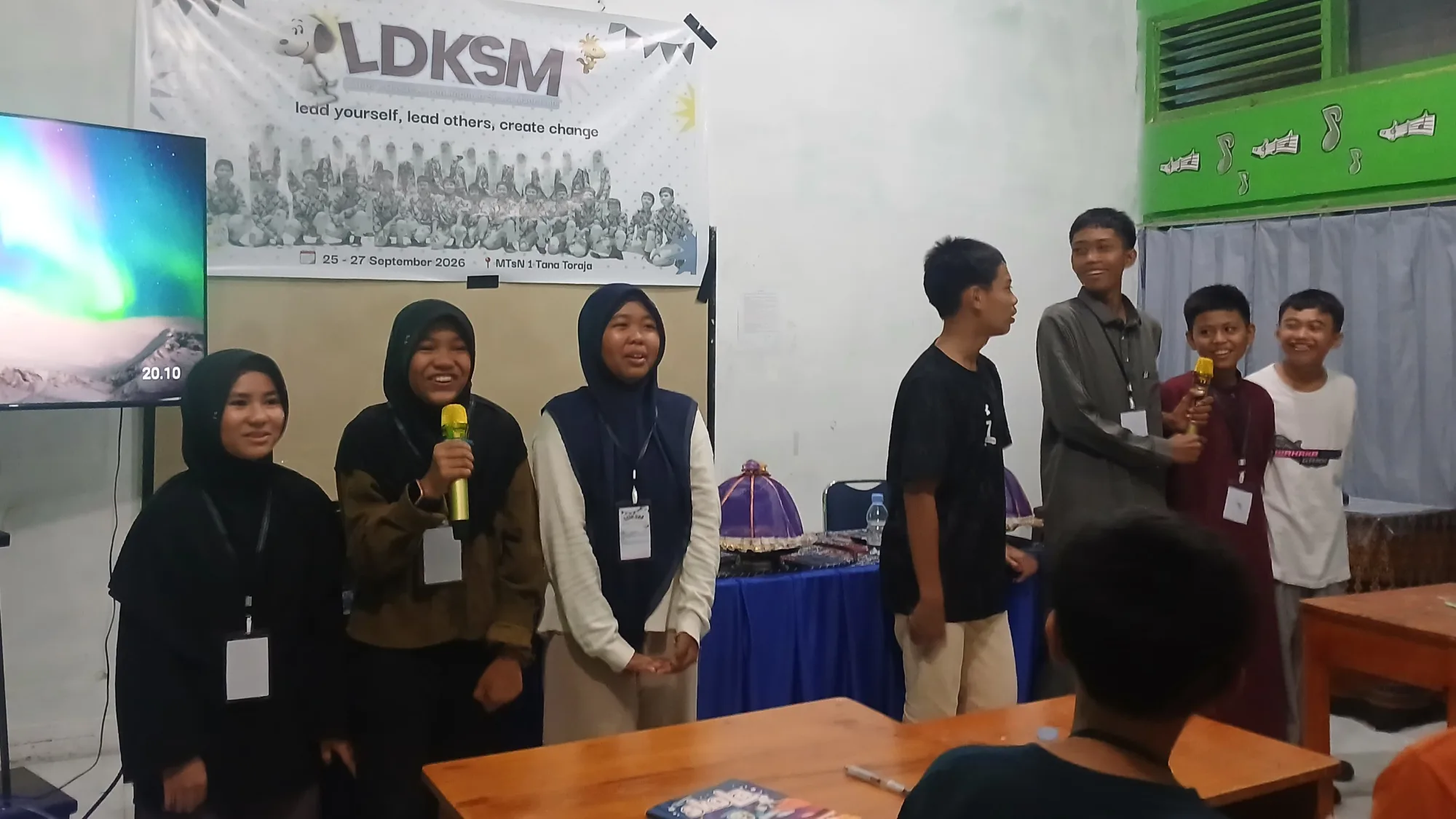 LDKSM MTsN 1 Tana Toraja 2026: Lead Yourself, Lead Others, Create Change.