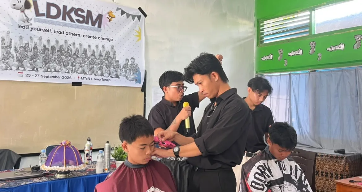 Dari Keterampilan Menuju Kemandirian: Special Skill Building Warnai LDKSM MTsN 1 Tana Toraja 2026