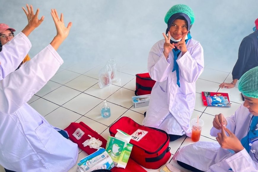 PMR Madya Unit MTsN 1 Tana Toraja Bawa Semangat Kemanusiaan ke SOLUTION#4 Parepare