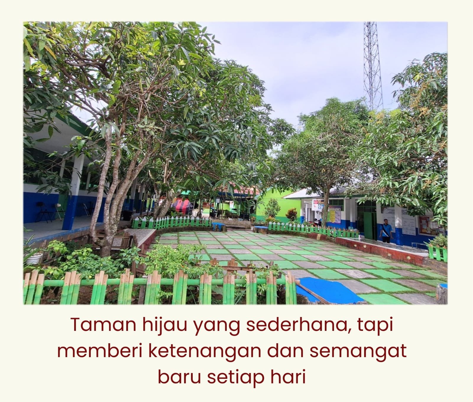 Penataan Taman Madrasah