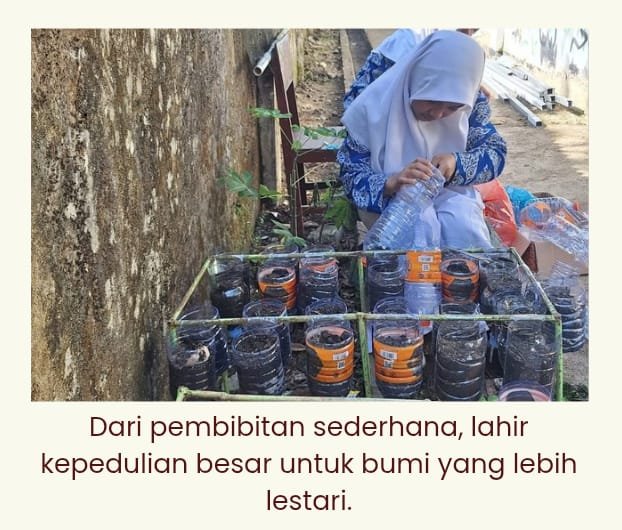 Penimbangan sampah anorganik rutin