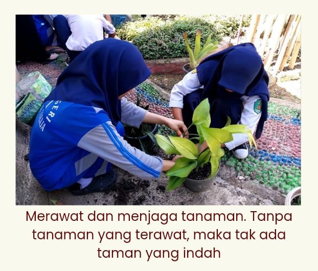 Aksi Penghijauan Siswa