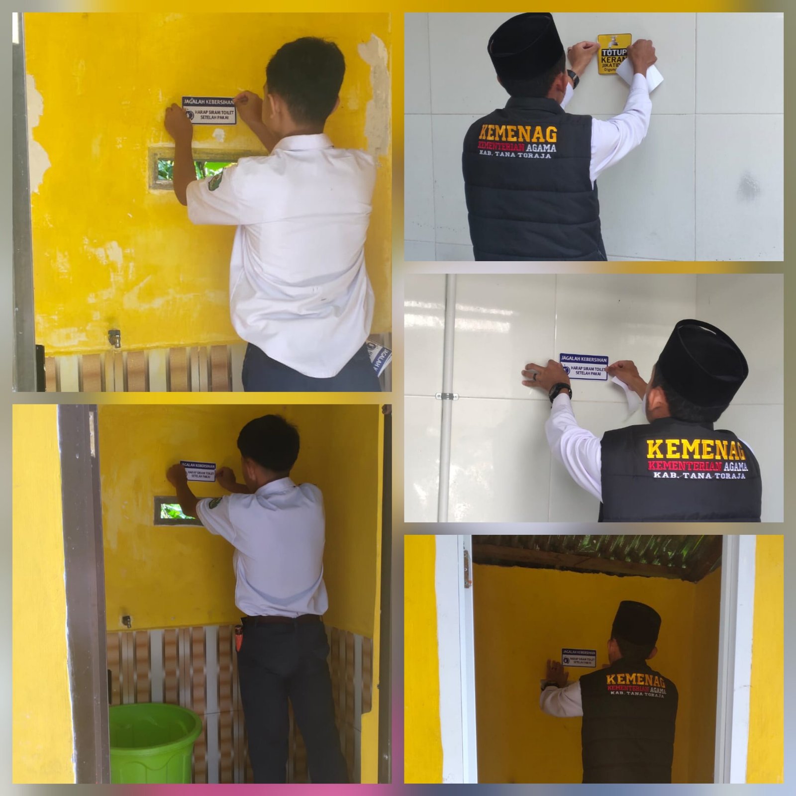 Kondisi toilet Madrasah yang bersih dan higienis