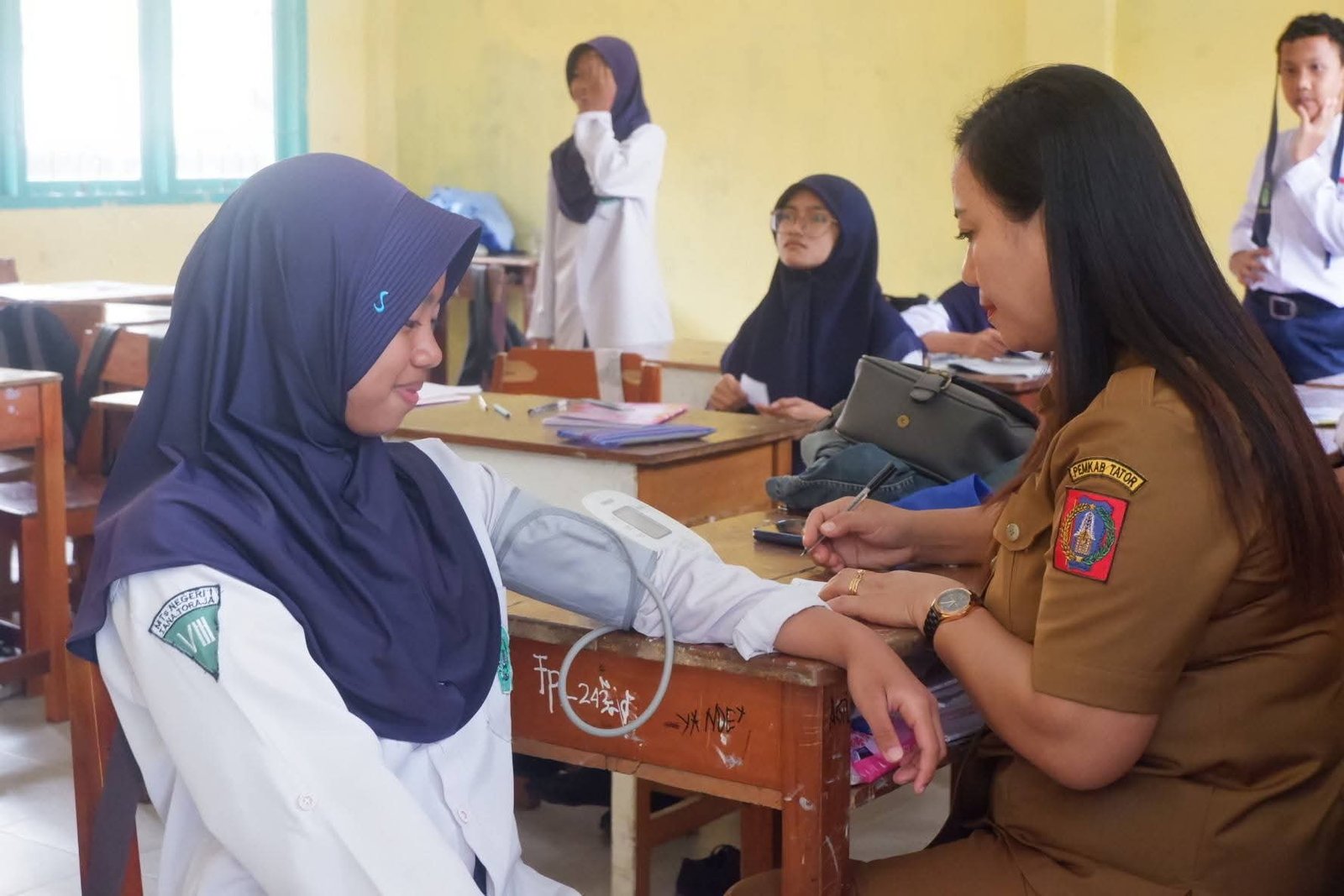 Aksi kampanye cuci tangan bersama